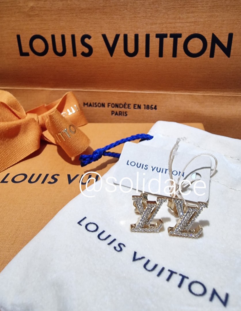 Shop Louis Vuitton Lv Iconic Earrings (M00609, LV ICONIC EARRINGS