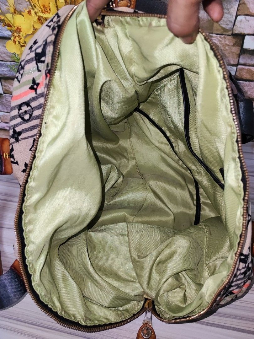 LV LOUIS VUITTON Monogram Cheche Tuareg green bag beg, Women's Fashion, Bags  & Wallets, Shoulder Bags on Carousell