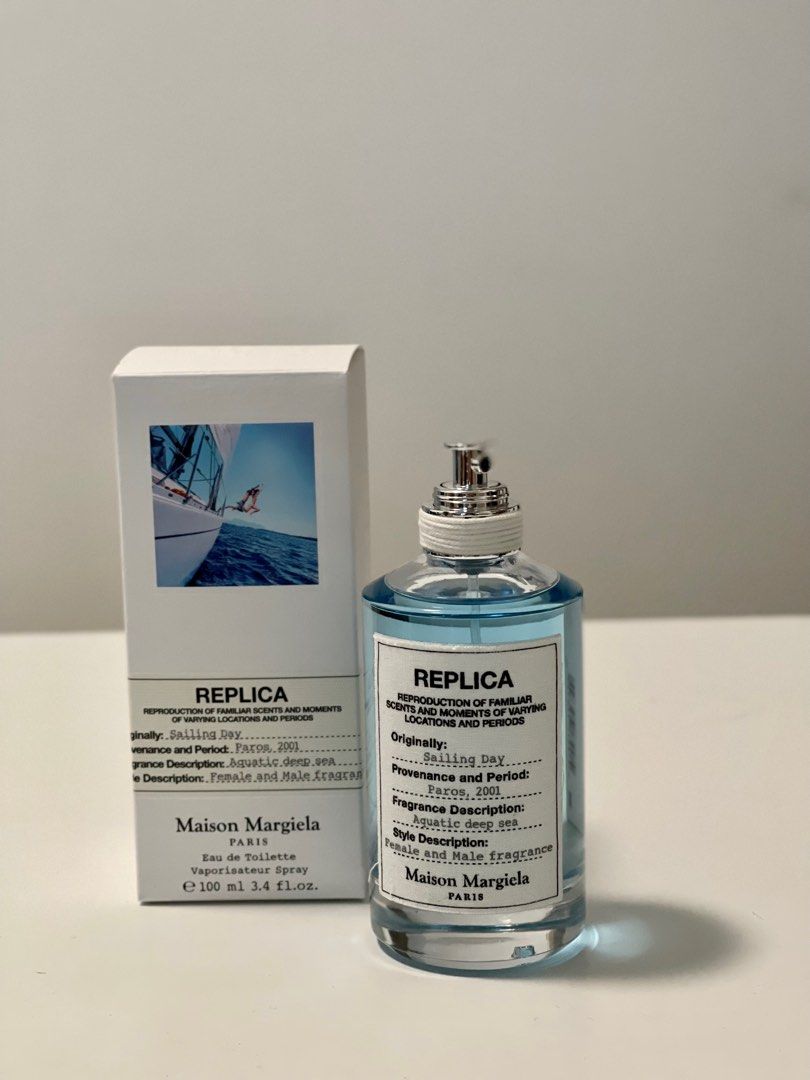 Maison Margiela Replica Sailing Day EDT 100ml, Beauty & Personal Care
