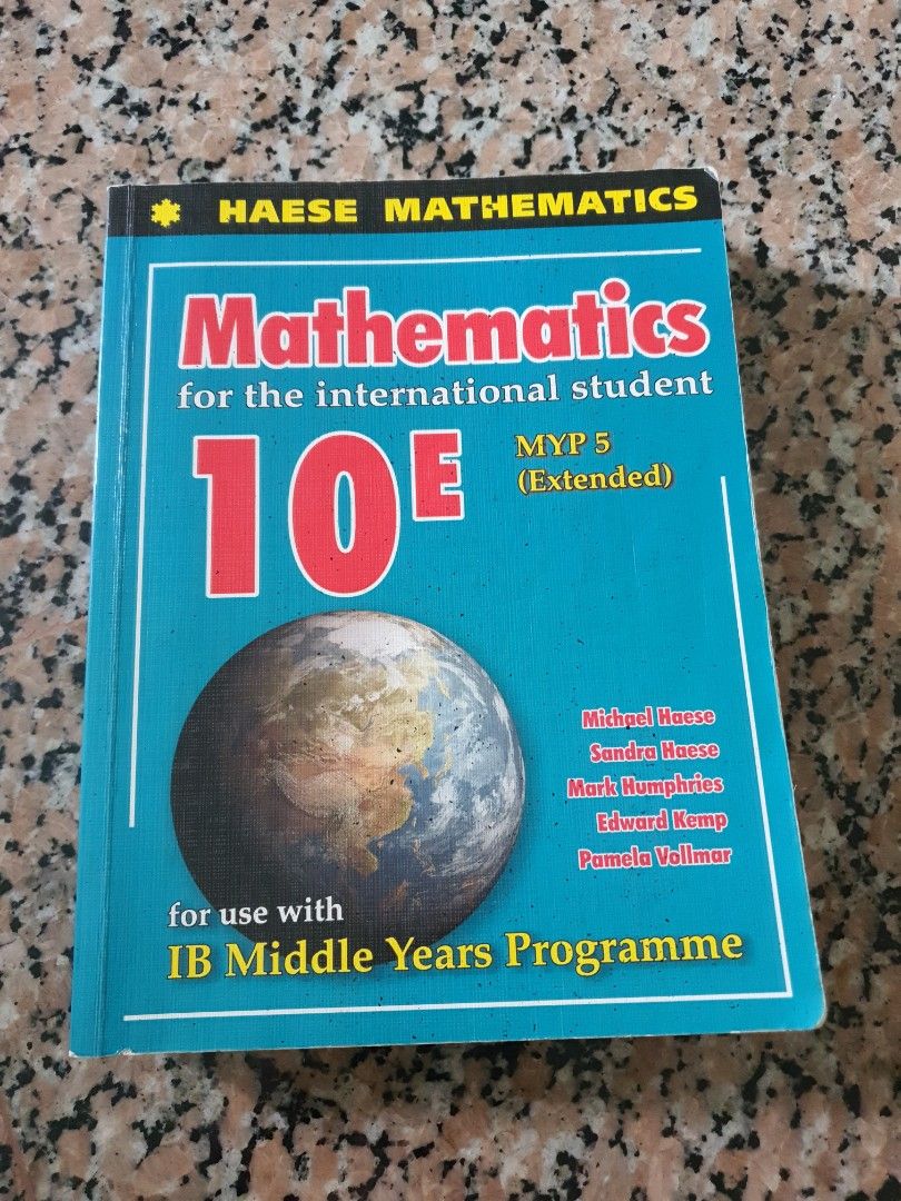 Mathematics 10e Myp5 Extended Hobbies And Toys Books And Magazines
