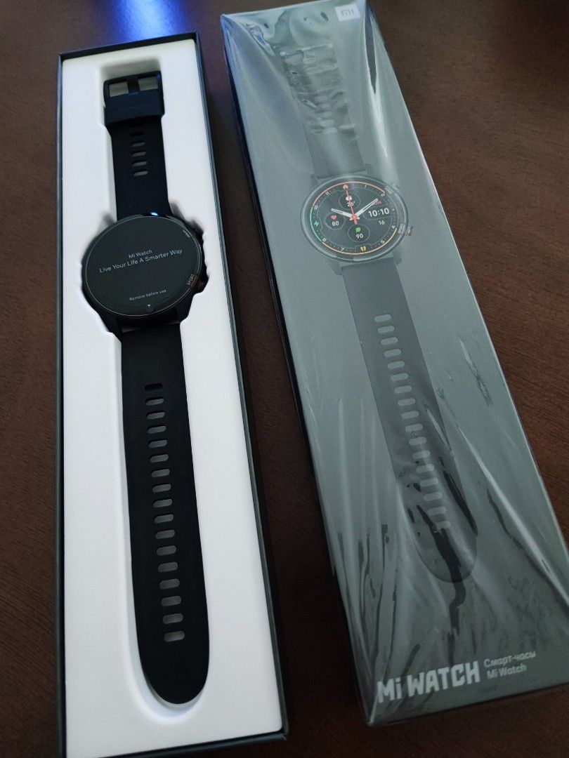 mi watch new opened box smart watch Mobile Phones Gadgets
