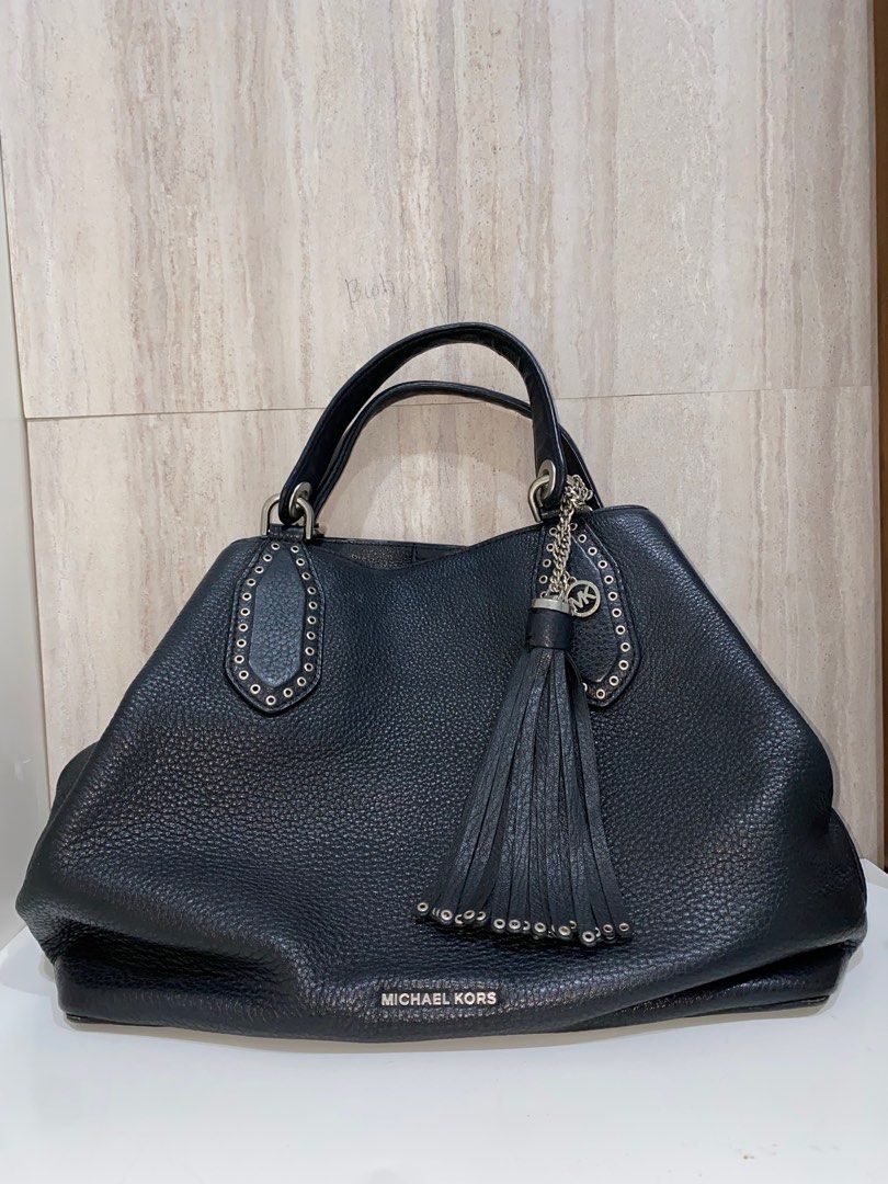 Brooklyn large leather satchel discount