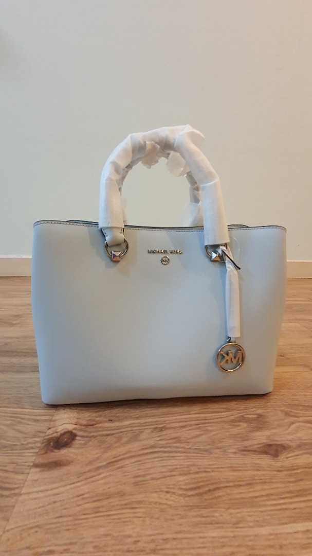 Edith Large Saffiano Leather Satchel