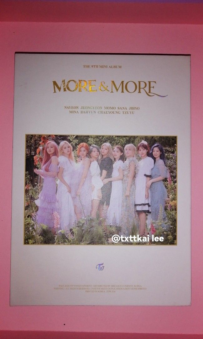 more and more pb cd album (Category: CDs & DVDs) located in Quezon City. Submitted by nctvi (Listing ID 1205626571, Image 1). Description: wts lfb ph #ParknctOnhand 𓏔 more & more PB + CD ✷ ₱150 set but 110 if payo ✷ mint condi . . . twice more onhand jihyo eyes wide open ewo border nayeon sana chaeyoung mam photocards taste of love tol more and withdrama pob holo card ver B scientist id fol tol set album.