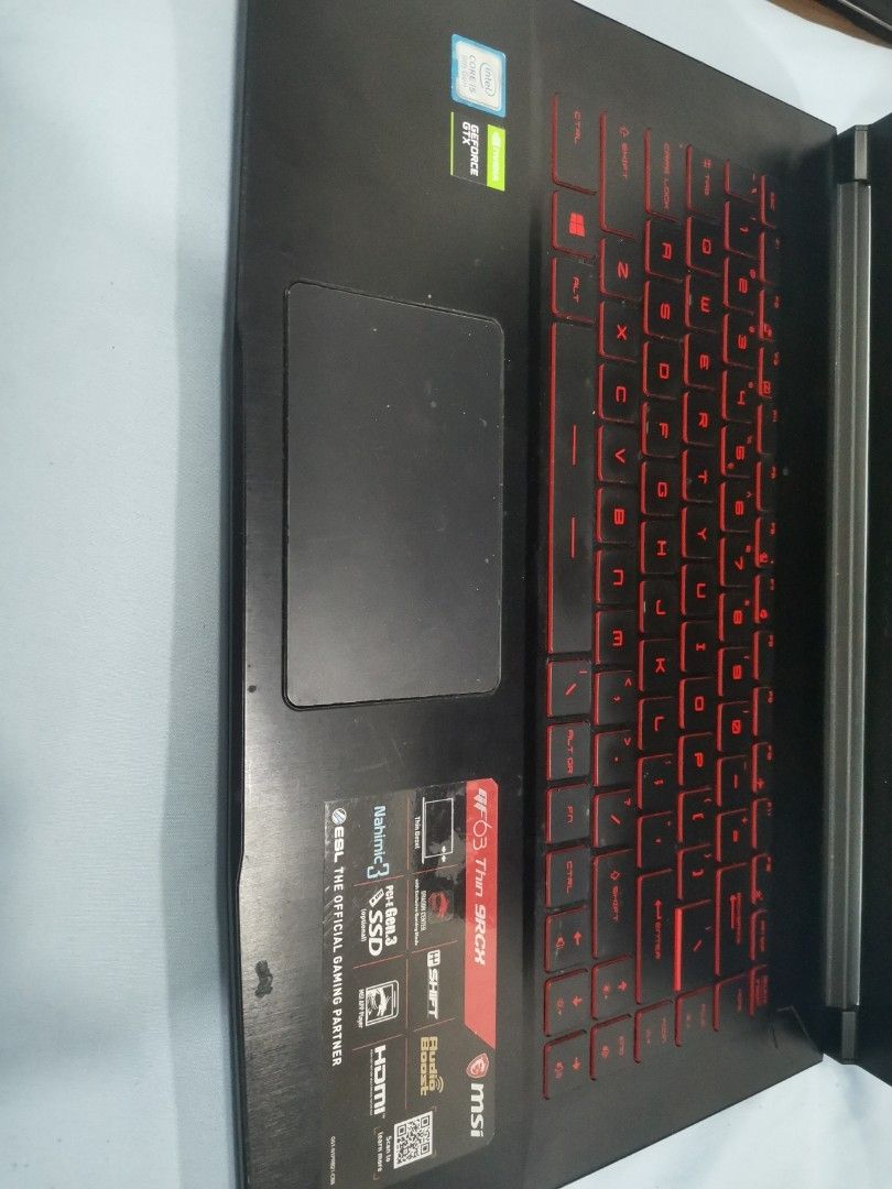 Msi gf63 thin 9rcx, Computers & Tech, Laptops & Notebooks on Carousell