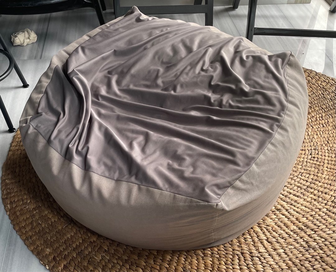 Muji Bean Bag Chair, Furniture & Home Living, Furniture, Chairs on Carousell