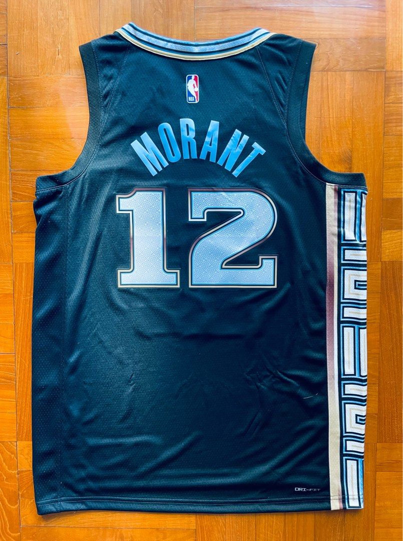 Buy Wholesale China Men's Youth Memphis Ja Morant Black 2023 City