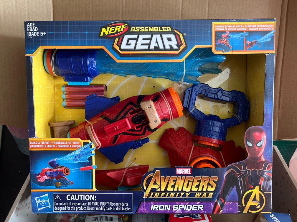 Nerf assembler gear iron spider discount