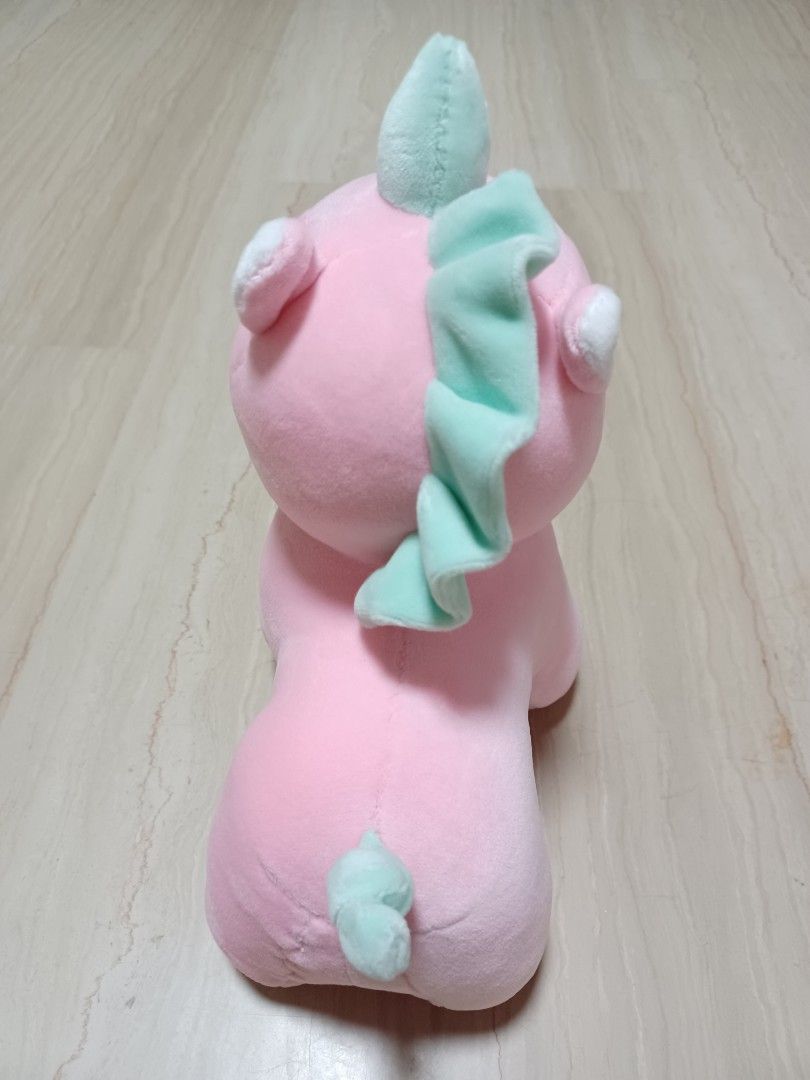 pink plush horse