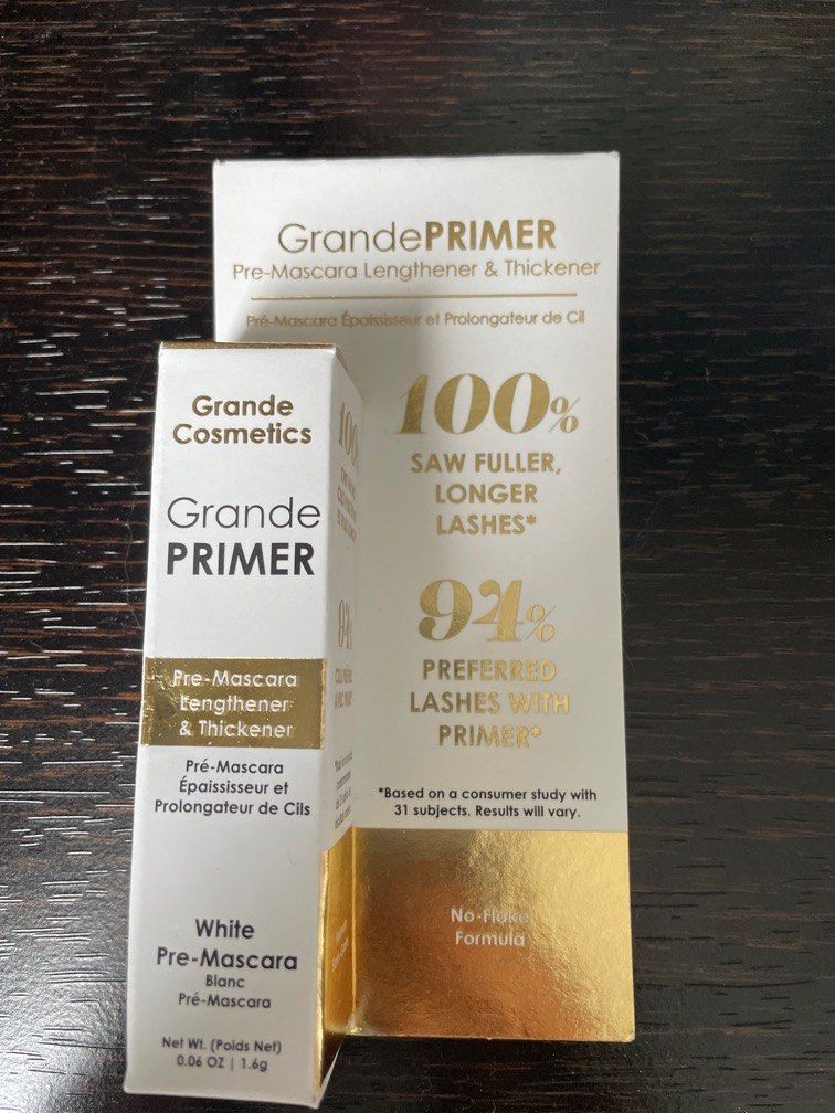 [NEW] Grande mascara primer, Beauty & Personal Care, Face, Makeup on