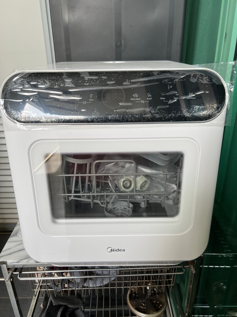 New Midea Mini Dishwasher, TV & Home Appliances, Kitchen Appliances