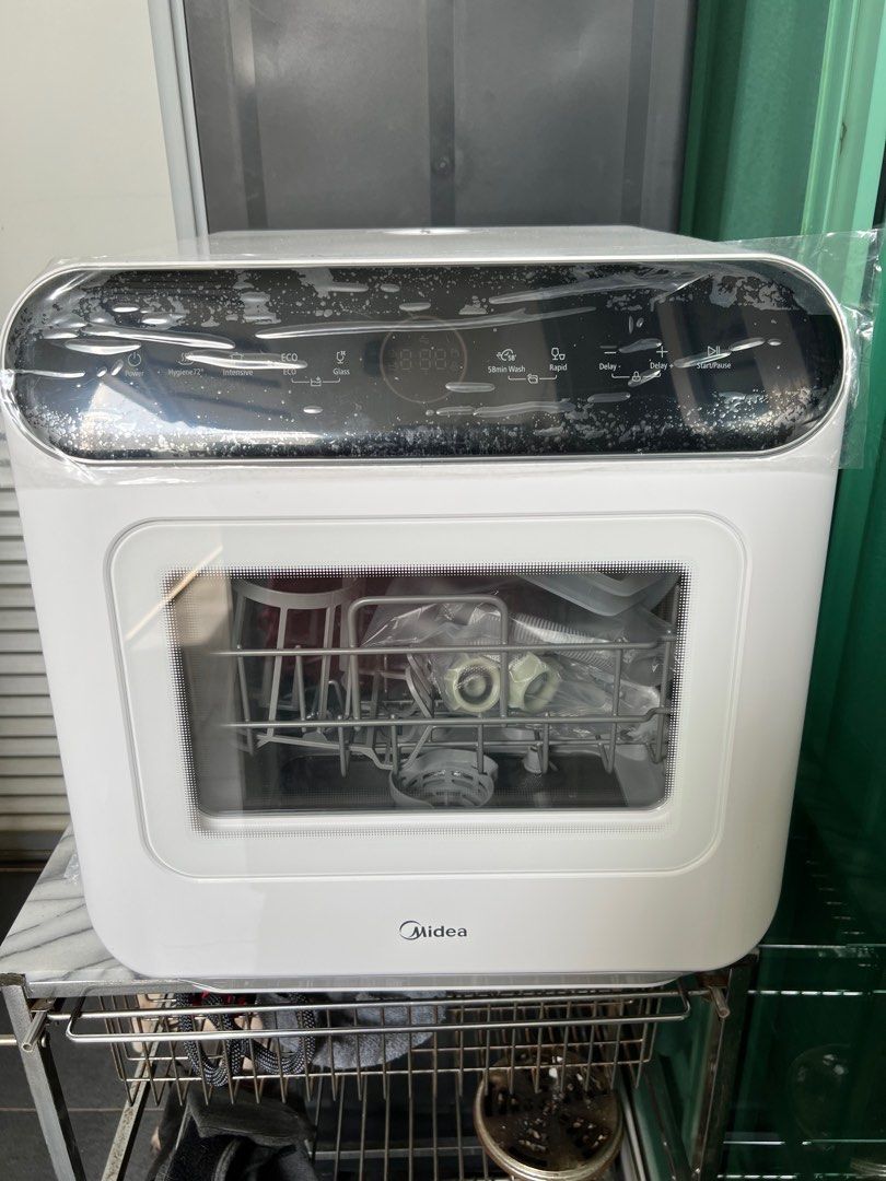 New Midea Mini Dishwasher, TV & Home Appliances, Kitchen Appliances