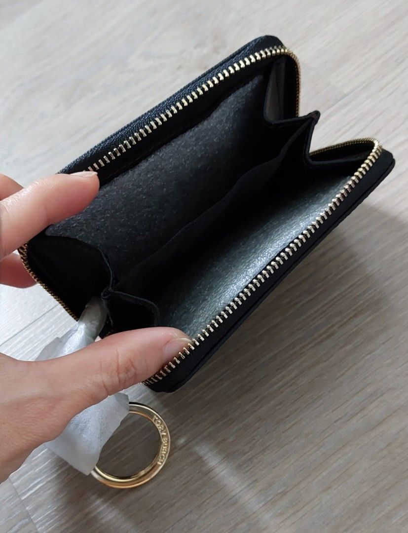 Tory burch robinson discount zip coin case