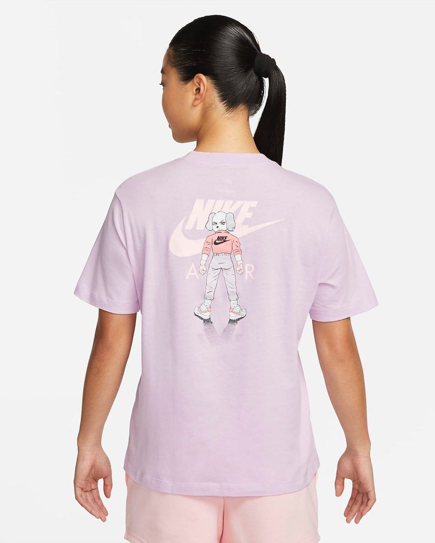 Purple nike air shirt best sale