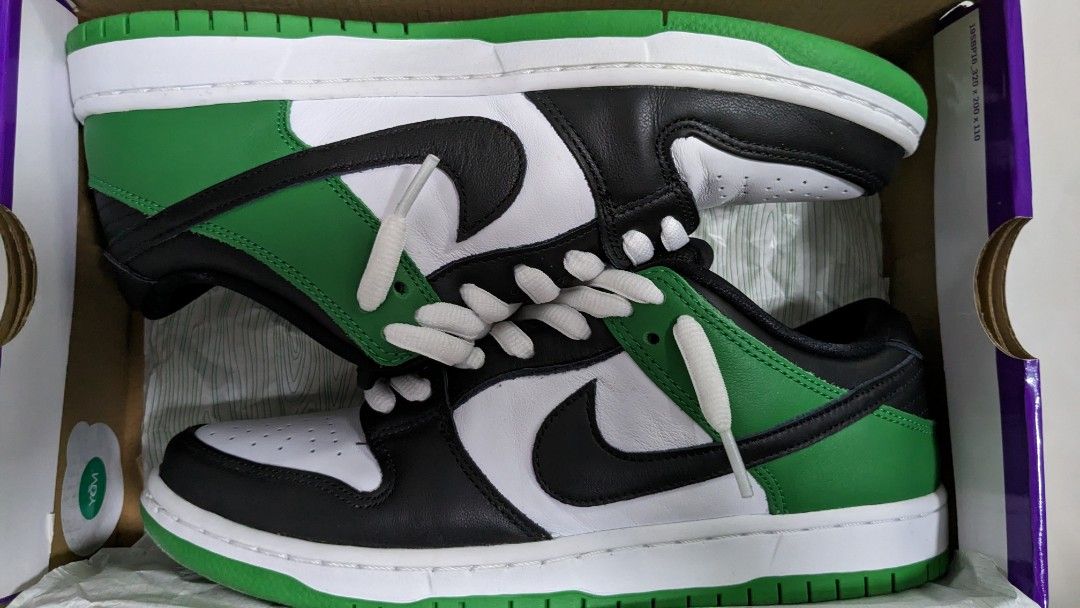 nike sb classic green