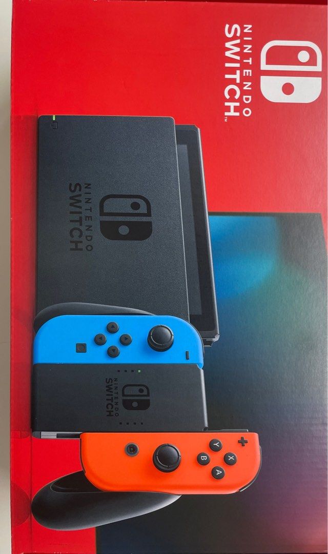 Nintendo switch gen 2(under warranty)with games, Video Gaming, Video