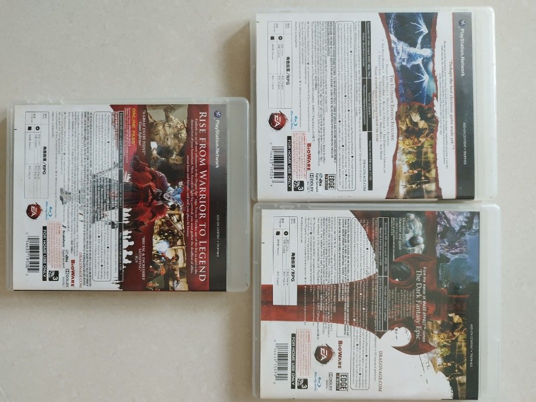 Original PS3 games (Batch 3/3), Video Gaming, Video Games, PlayStation