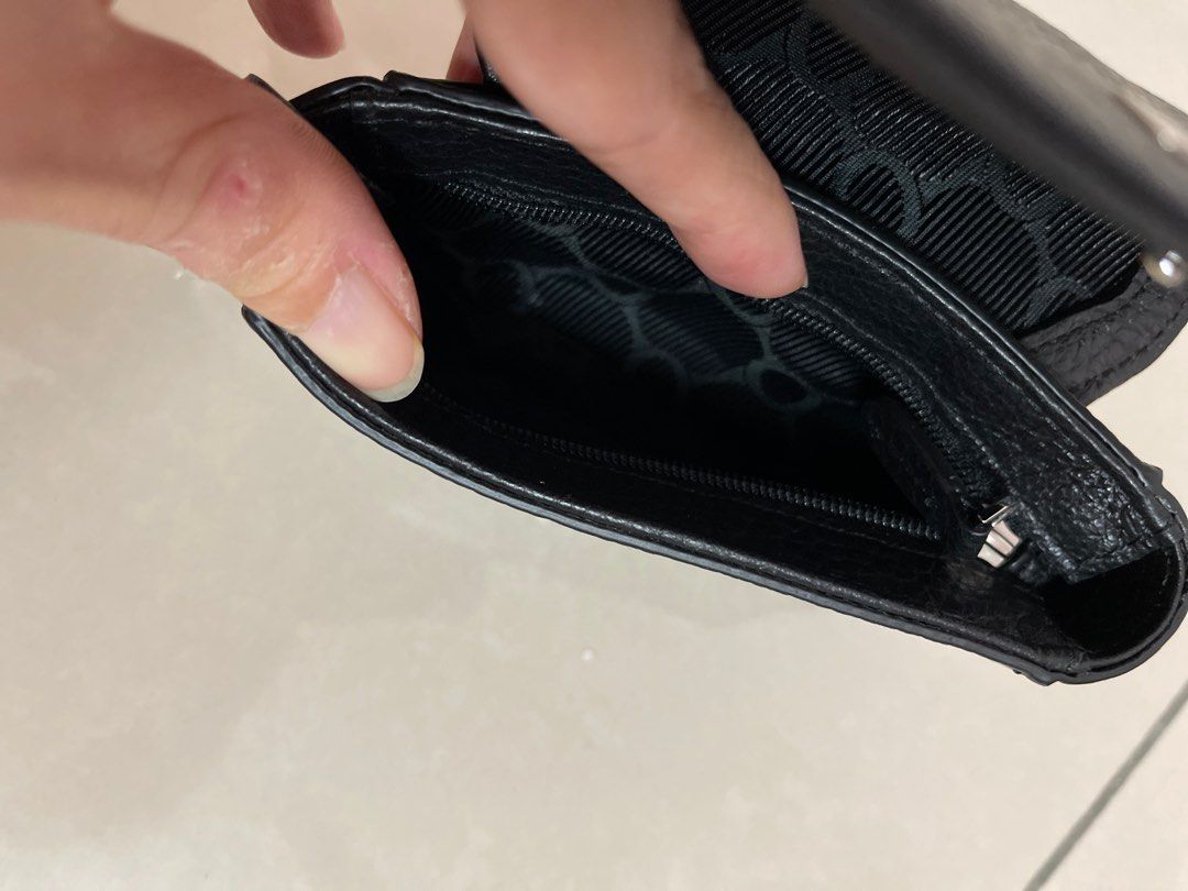 Oroton Leather Key Pouch, Women's Fashion, Bags & Wallets, Purses