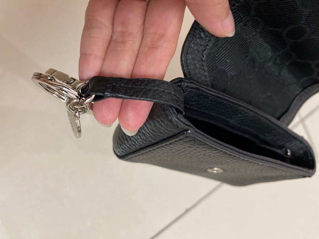 Oroton Leather Key Pouch, Women's Fashion, Bags & Wallets, Purses