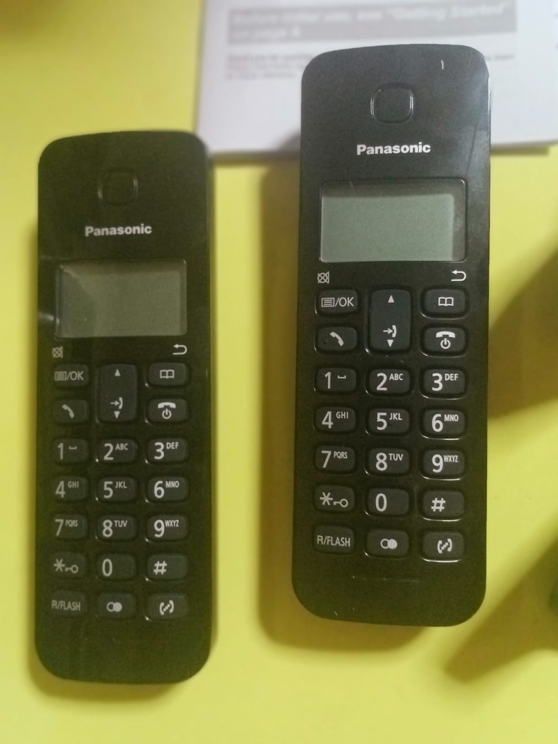 Panasonic Digital Cordless Phones (2 handsets) KXTGB112CX, Computers
