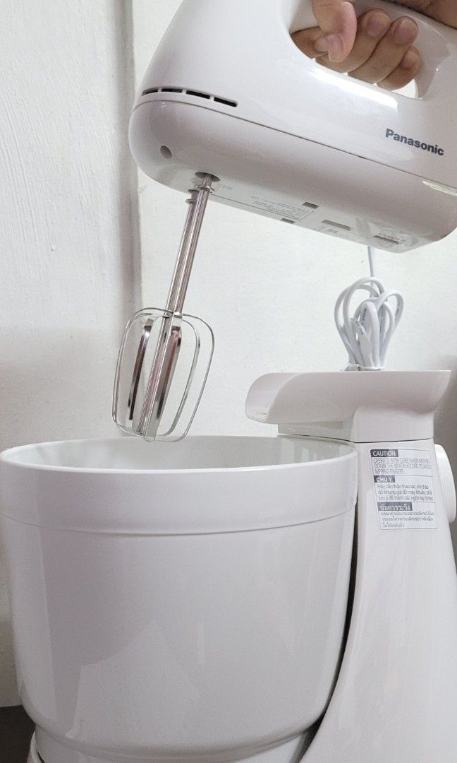 Panasonic Stand Mixer White MK-GB3, Furniture & Home Living ...