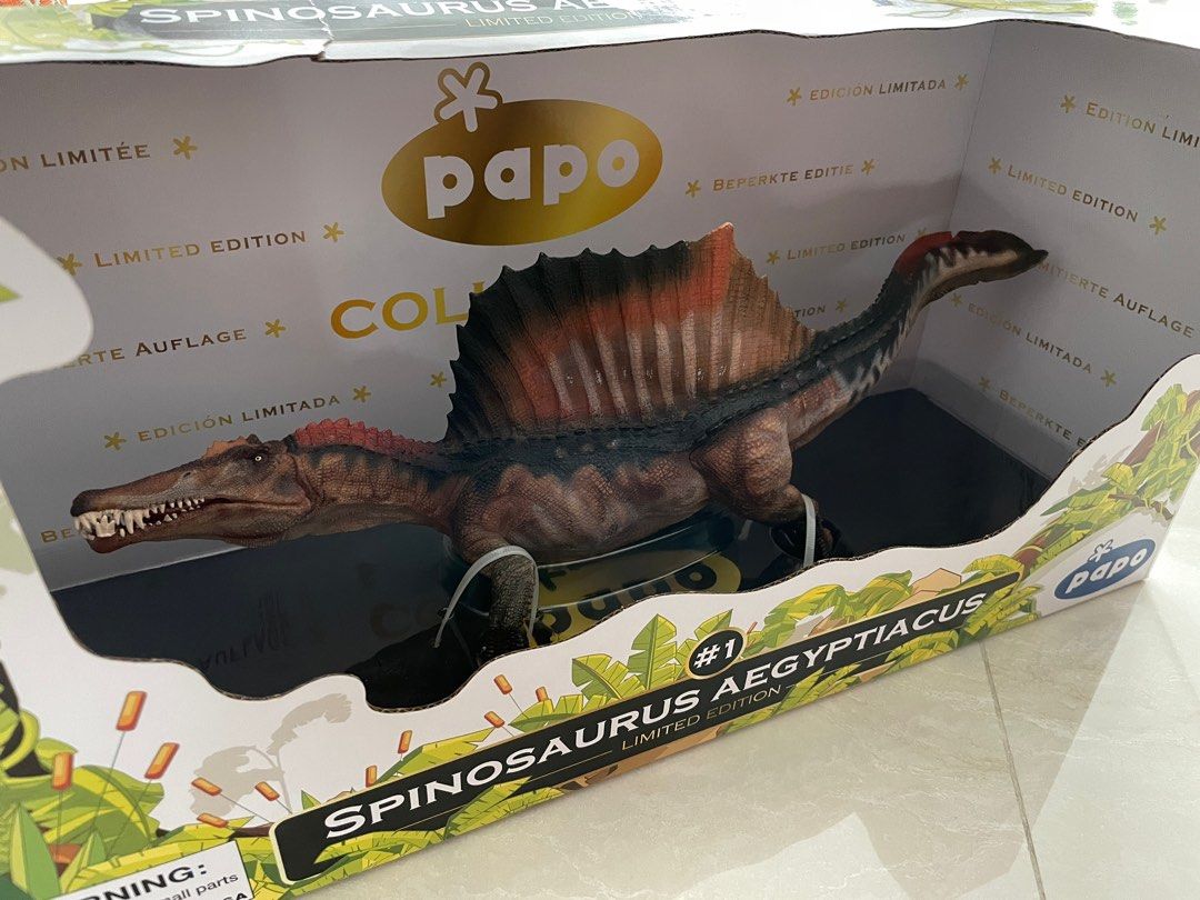 Papo Limited Edition Spinosaurus Aegyptiacus 40.64x10.54x16.51cm 299.37g