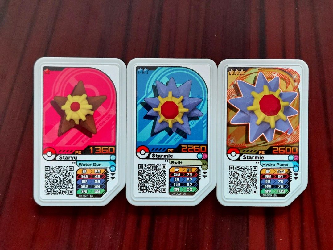 Pokemon Ga Ole Part 4 Starmie Golduck Pelipper Disks Hobbies And Toys Toys And Games On Carousell 