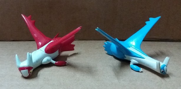 Pokemon Moncolle Latios & Latias, Hobbies & Toys, Toys & Games on Carousell