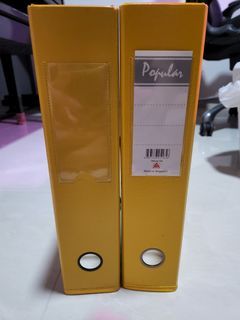 Popular ring files yellow
