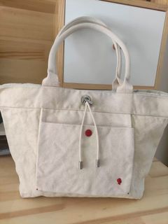 Louis Vuitton Eco Bag Reusable Tote Bag Not For Sale Exhibition Limited  White