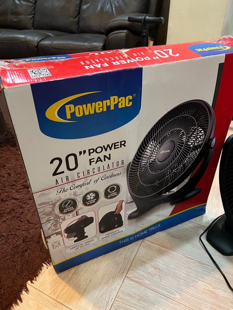 PowerPac Air Circulating Fan High Velocity Fan 20 inch PPP2820