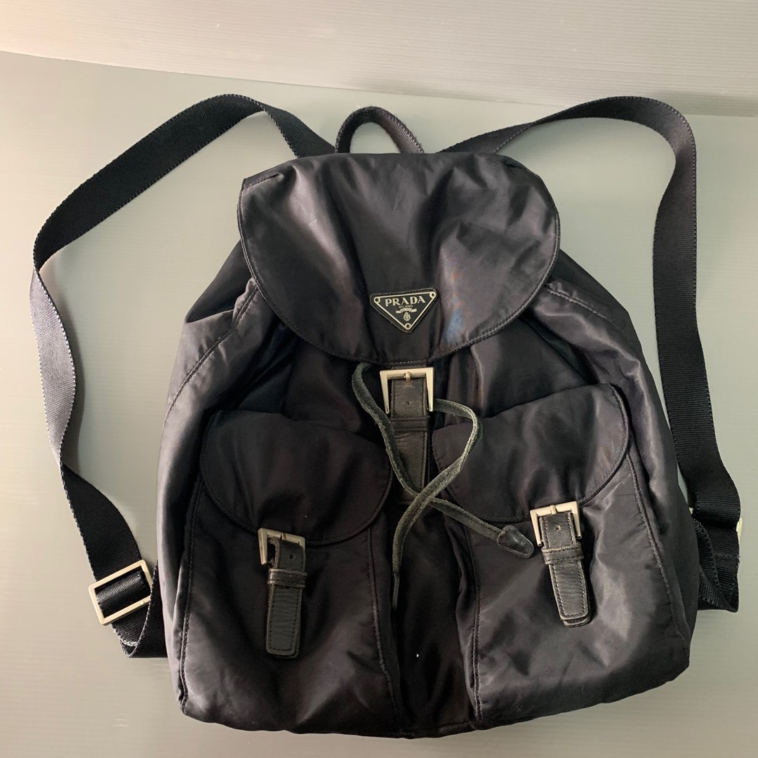 Prada Nylon Large Backpack Women s Fashion Bags Wallets