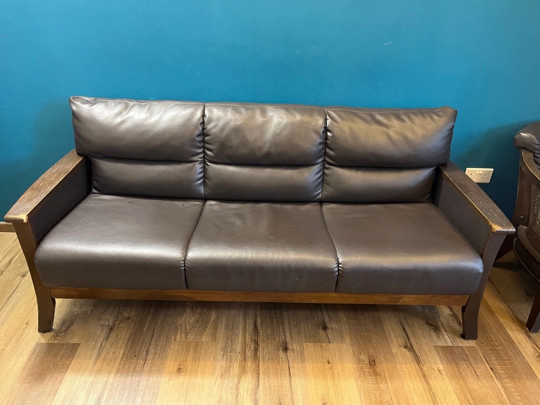 Pre loved Picket and Rail 3 seater sofa, Furniture & Home Living