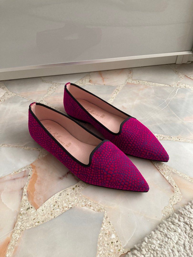 CNY Pretty ballerinas fuchsia flats Women s Fashion Footwear