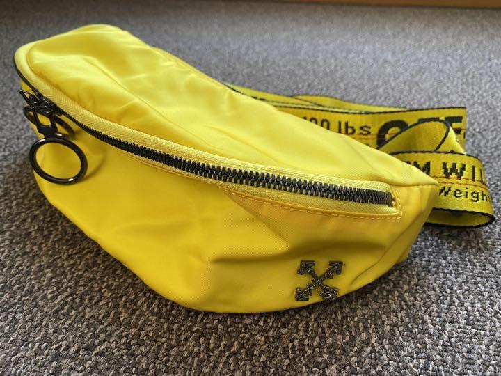 Waist bag new arrivals off white yellow