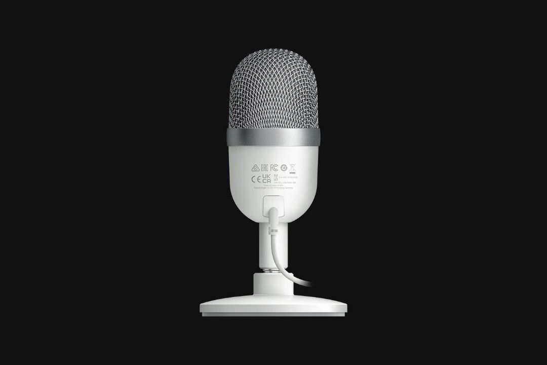 RAZER SEIREN MINI ULTRA-COMPACT CONDENSER MICROPHONE (MERCURY) (Category: Microphones) located in San Juan City. Submitted by blueswitchpc (Listing ID 1205556095, Image 3). Description: RAZER SEIREN MINI ULTRA-COMPACT CONDENSER MICROPHONE (MERCURY). Discounted Price for Bulk Orders‼️ Message us to place your order. Specs Details: https://www.razer.com/streaming-microphones/Razer-Seiren-Mini/RZ19-03450300-R3M1 Mode of Payment Payment: COD, BPI, BD
