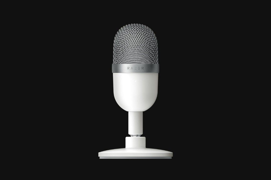 RAZER SEIREN MINI ULTRA-COMPACT CONDENSER MICROPHONE (MERCURY) (Category: Microphones) located in San Juan City. Submitted by blueswitchpc (Listing ID 1205556095, Image 1). Description: RAZER SEIREN MINI ULTRA-COMPACT CONDENSER MICROPHONE (MERCURY). Discounted Price for Bulk Orders‼️ Message us to place your order. Specs Details: https://www.razer.com/streaming-microphones/Razer-Seiren-Mini/RZ19-03450300-R3M1 Mode of Payment Payment: COD, BPI, BD