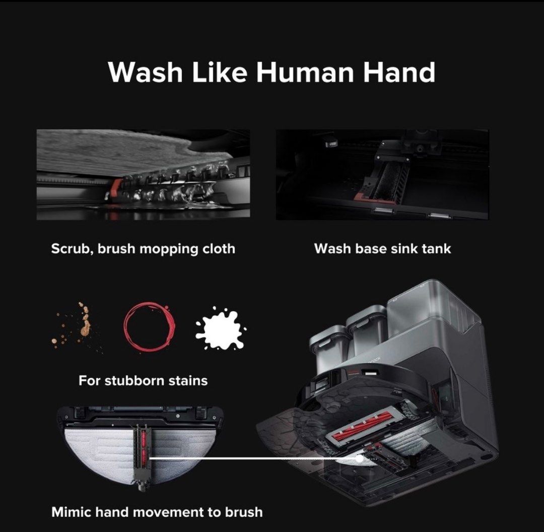 Roborock S7 MaxV ULTRA Robot Vacuum Empty, Wash, Fill Dock, 5,100Pa