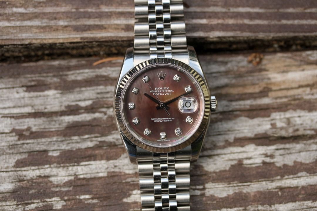 Rolex black pearl hot sale