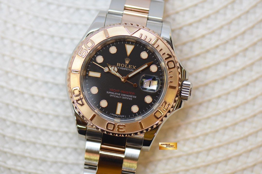 Rolex Yacht-Master 126621 40MM Black Dial With Two Tone Oyster