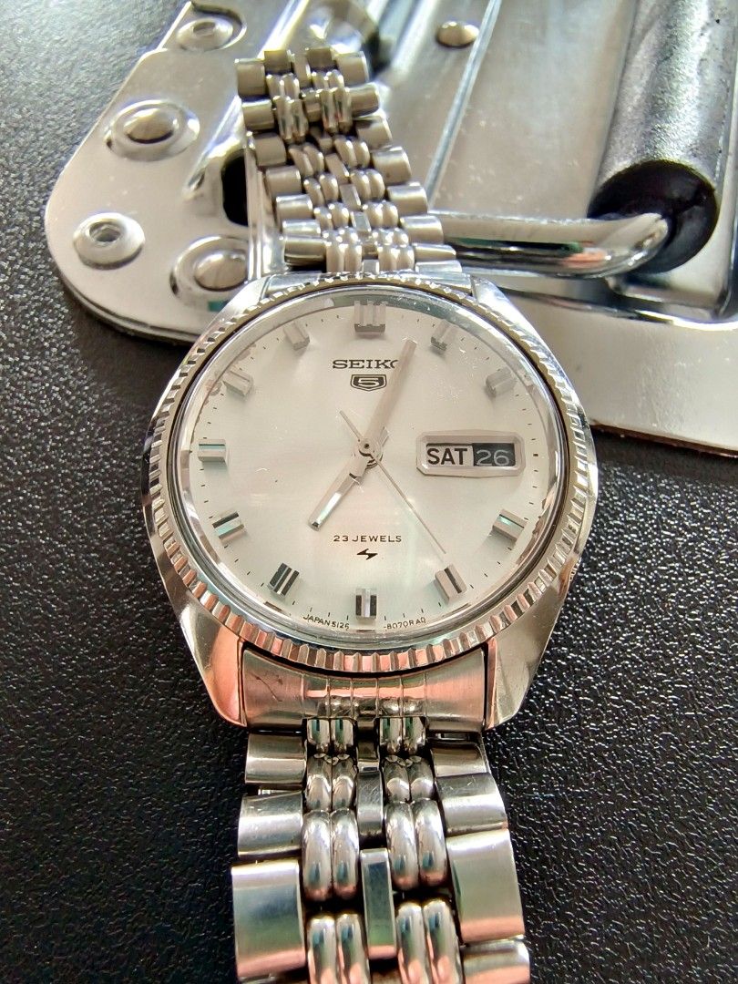 Rolex styling Vintage Seiko 5126-8050 Automatic Watch, Luxury, Watches on  Carousell