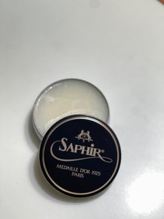 Saphir polish wax (white)