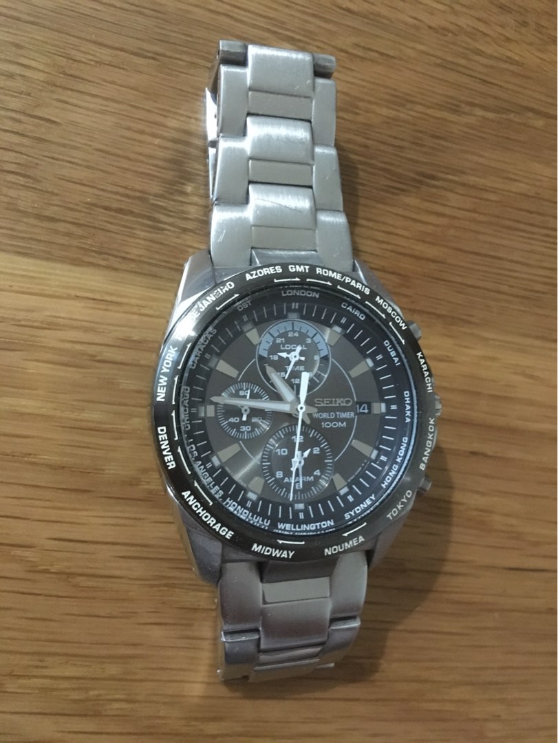 Seiko Watch 5T82-0AE0, Men's Fashion, Watches & Accessories, Watches on  Carousell