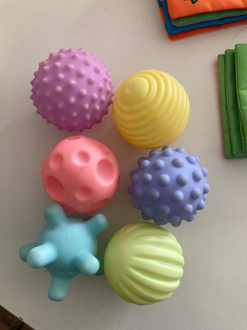 Sensory ball for baby, Hobbies & Toys, Toys & Games on Carousell