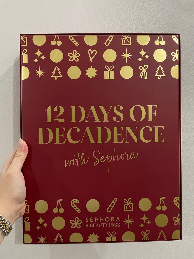 Sephora Advent Calendar 12 Days of Decadence, Kesehatan & Kecantikan