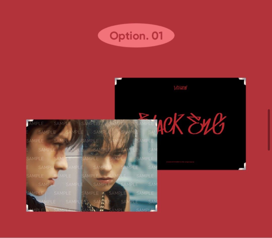SEVENTEEN バーノン BLACK EYE プレミアムフォト 全種セット Seventeen VERNON Black Eye Premium Photo, 興趣及遊戲, 收藏品
