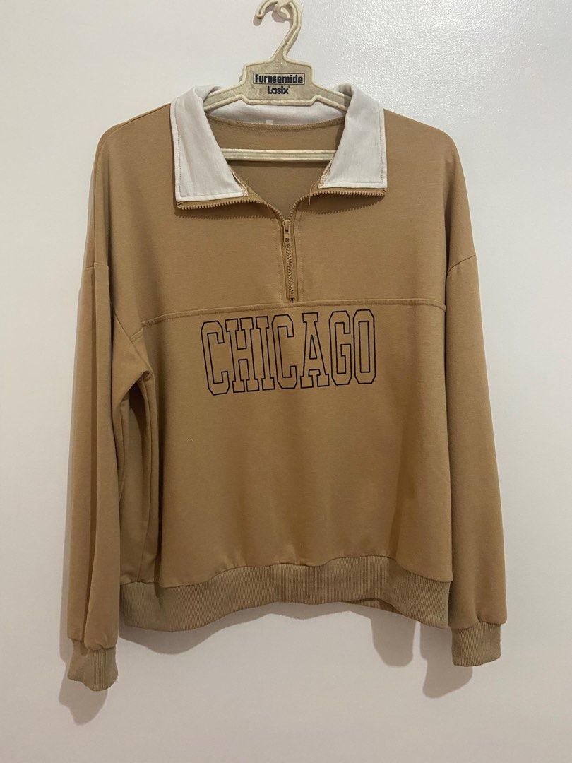 Shein Quarter Zip Sweatshirt, Women's Fashion, Coats, Jackets and