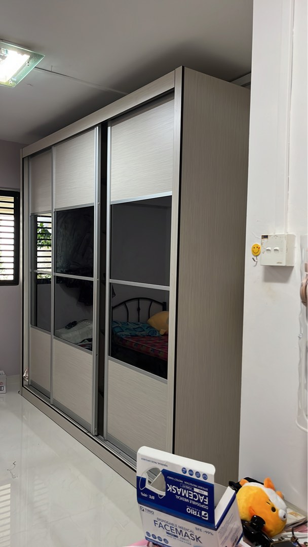 Sliding Wardrobe, Furniture & Home Living, Furniture, Shelves,