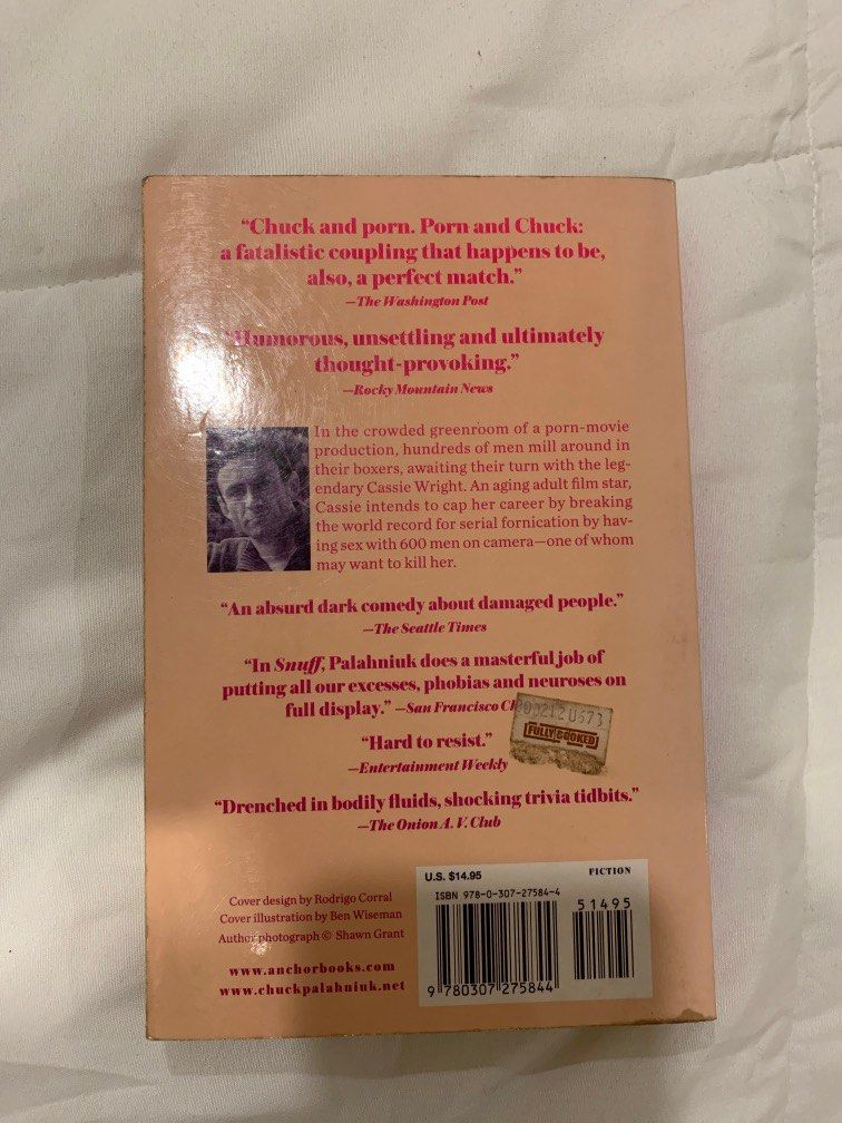 Snuff Chuck Palahniuk, Hobbies & Toys, Books & Magazines, Fiction