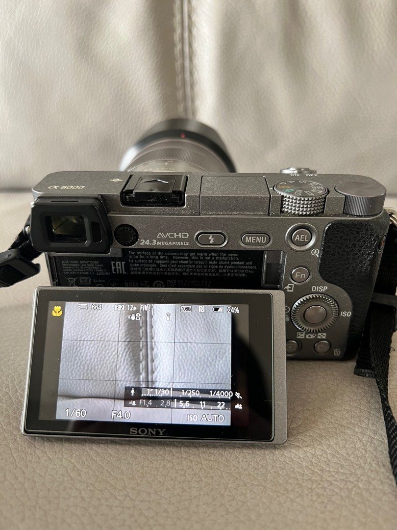 Sony A6000 Emount camera with APSC Sensor, Photography, Cameras on